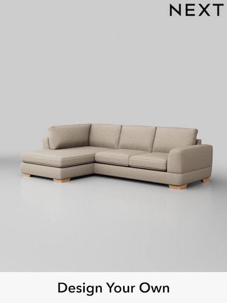 Boucle Weave Easy Clean/Dark Natural Clayton (H34207) | £1,725