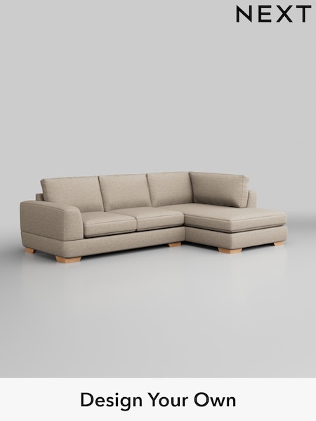 Boucle Weave Easy Clean/Dark Natural Clayton (H34207) | £1,725