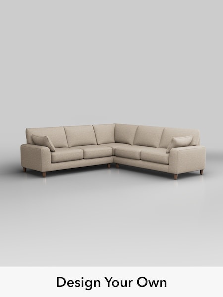 Boucle Weave Easy Clean/Dark Natural Campbell (H34210) | £2,250