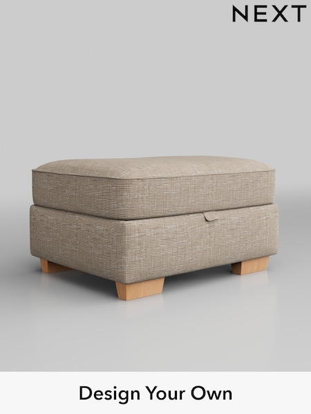 Boucle Weave Easy Clean/Dark Natural Hayden Highback (H34211) | £450