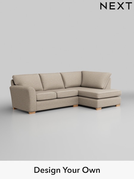 Boucle Weave Easy Clean/Dark Natural Michigan Ii (H34214) | £1,450