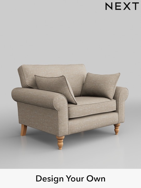 Boucle Weave Easy Clean/Dark Natural Mallory (H34217) | £625