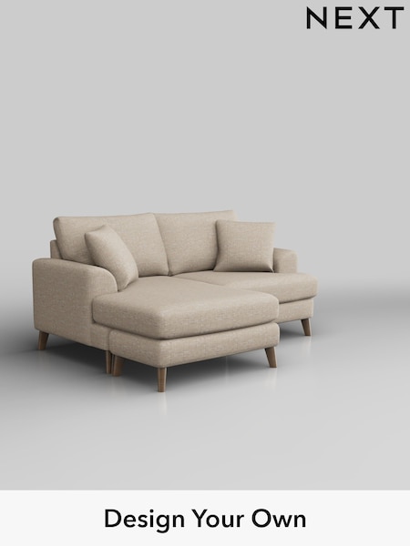 Boucle Weave Easy Clean/Dark Natural Parker (H34218) | £1,450