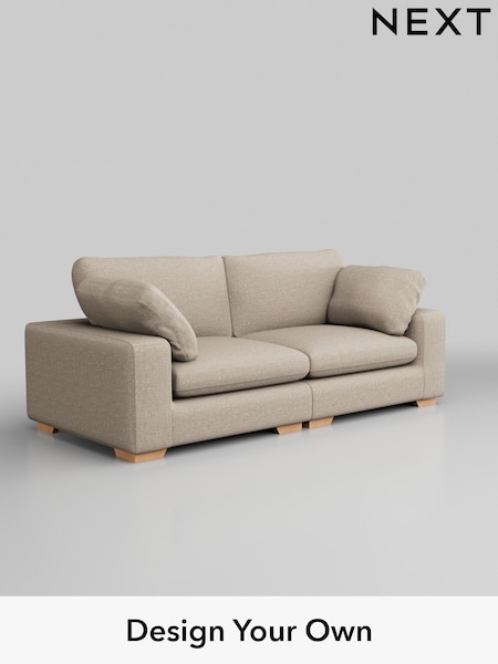 Boucle Weave Easy Clean/Dark Natural N Premium The Snuggle Grand (H34220) | £1,799