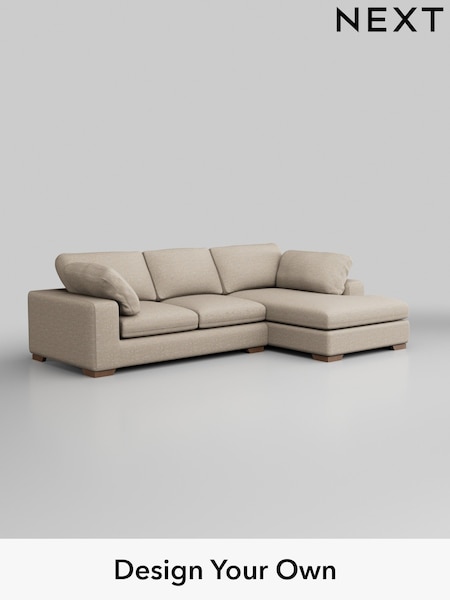 Boucle Weave Easy Clean/Dark Natural N Premium The Snuggle Grand (H34220) | £2,650