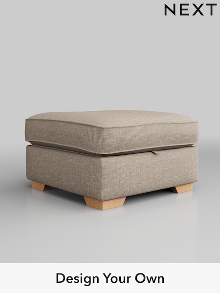 Boucle Weave Easy Clean/Dark Natural Stamford Grand Relaxed Sit (H34222) | £450