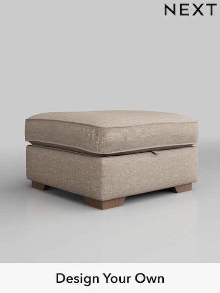 Boucle Weave Easy Clean/Dark Natural Stamford Highback (H34223) | £450