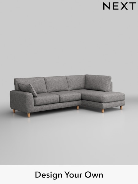 Chunky Boucle Easy Clean/Light Grey Campbell (H34224) | £1,875
