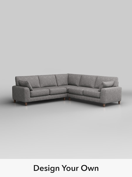 Chunky Boucle Easy Clean/Light Grey Campbell (H34224) | £2,350