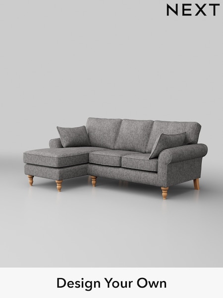 Chunky Boucle Easy Clean/Light Grey Mallory (H34234) | £1,475