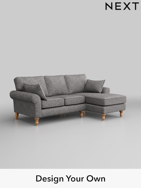 Chunky Boucle Easy Clean/Light Grey Mallory (H34234) | £1,475