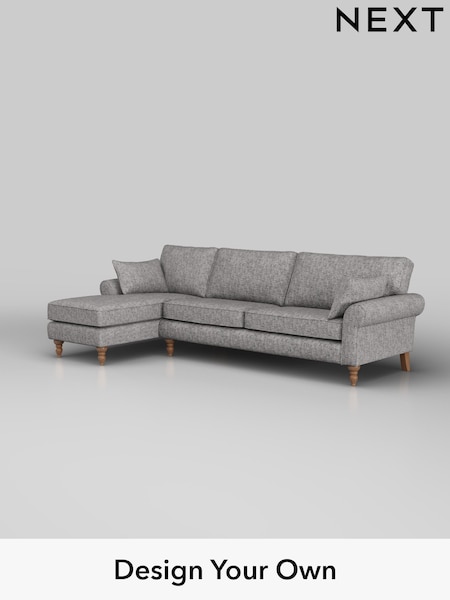 Chunky Boucle Easy Clean/Light Grey Mallory (H34234) | £1,575