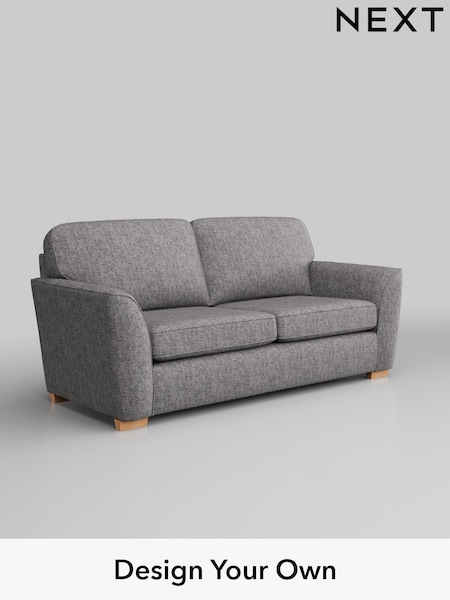 Chunky Boucle Easy Clean/Light Grey Malvern (H34237) | £1,075