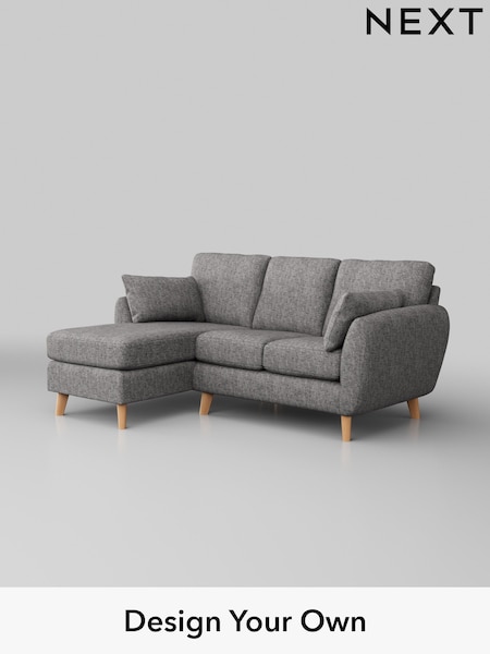 Chunky Boucle Easy Clean/Light Grey Wilson (H34241) | £1,499