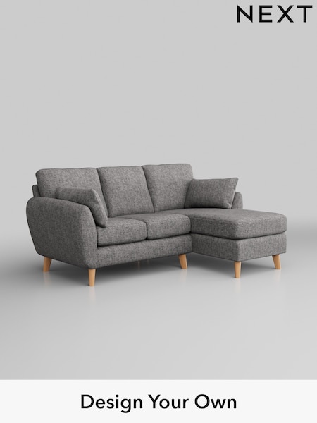Chunky Boucle Easy Clean/Light Grey Wilson (H34241) | £1,499
