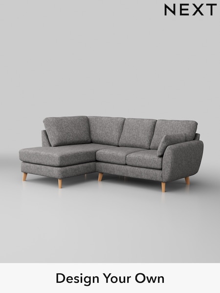 Chunky Boucle Easy Clean/Light Grey Wilson (H34241) | £1,599