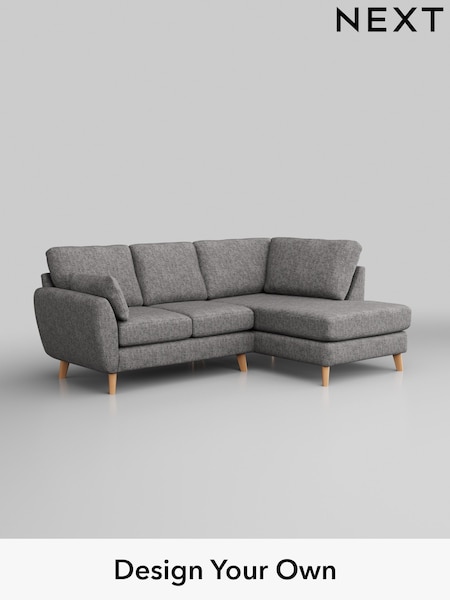 Chunky Boucle Easy Clean/Light Grey Wilson (H34241) | £1,599