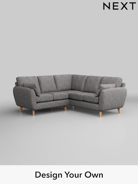 Chunky Boucle Easy Clean/Light Grey Wilson (H34241) | £1,550