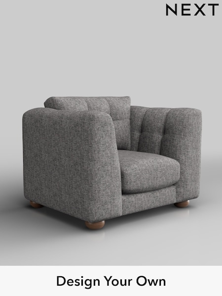 Chunky Boucle Easy Clean/Light Grey Jasmine (H34242) | £1,075