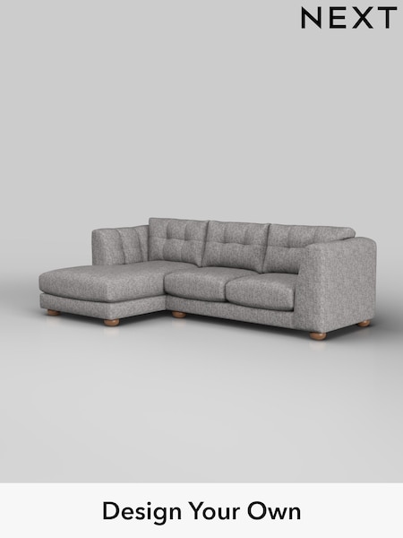 Chunky Boucle Easy Clean/Light Grey Jasmine (H34242) | £2,075