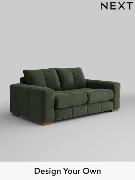 Boucle Chenille/Dark Moss Green Brooke Deep Sit (H34262) | £1,625