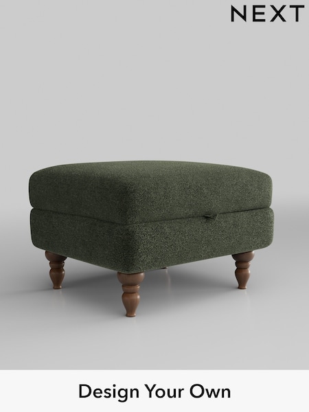 Boucle Chenille/Dark Moss Green Mallory (H34263) | £475
