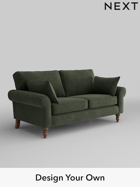 Boucle Chenille/Dark Moss Green Mallory (H34263) | £899