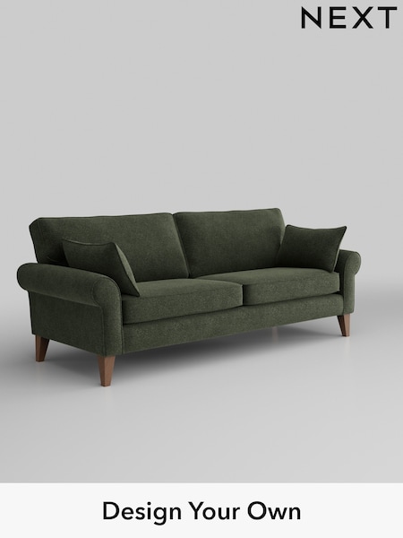 Boucle Chenille/Dark Moss Green Mallory (H34263) | £1,099