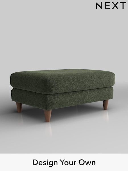 Boucle Chenille/Dark Moss Green Hartley Relaxed Sit (H34267) | £425