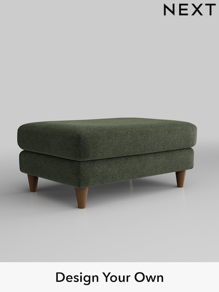 Boucle Chenille/Dark Moss Green Hartley Relaxed Sit (H34267) | £425