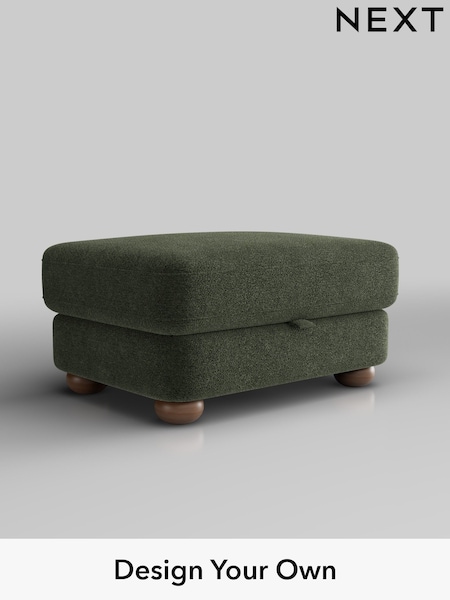 Boucle Chenille/Dark Moss Green Jasmine (H34270) | £499