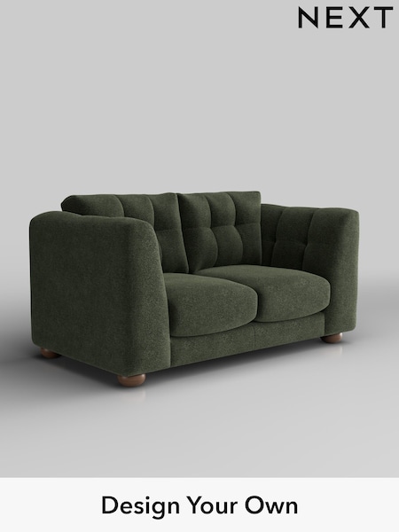 Boucle Chenille/Dark Moss Green Jasmine (H34270) | £1,275