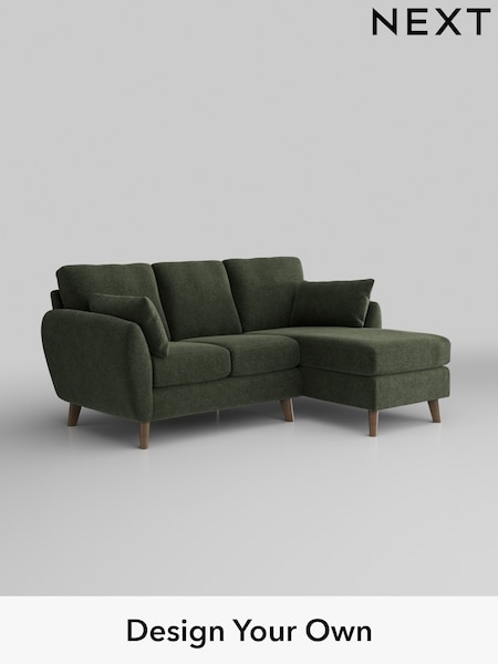 Boucle Chenille/Dark Moss Green Wilson (H34271) | £1,499