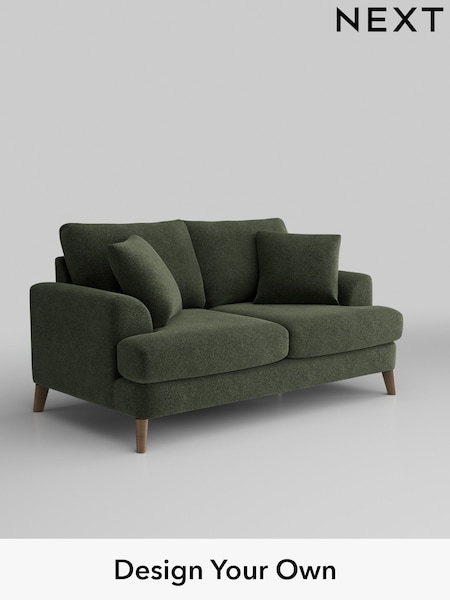 Boucle Chenille/Dark Moss Green Parker (H34278) | £1,275