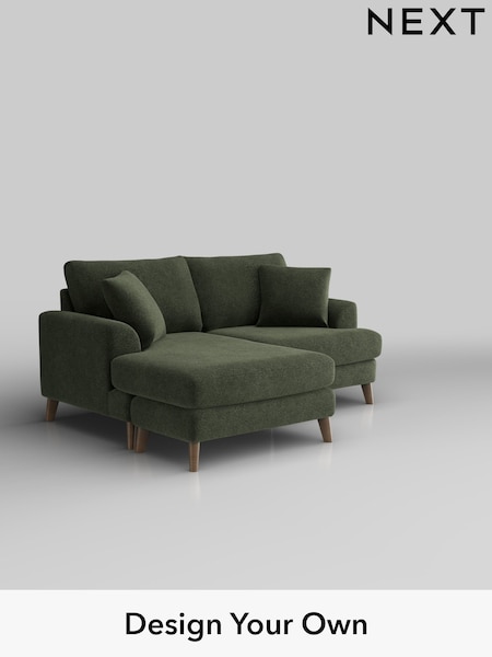 Boucle Chenille/Dark Moss Green Parker (H34278) | £1,550