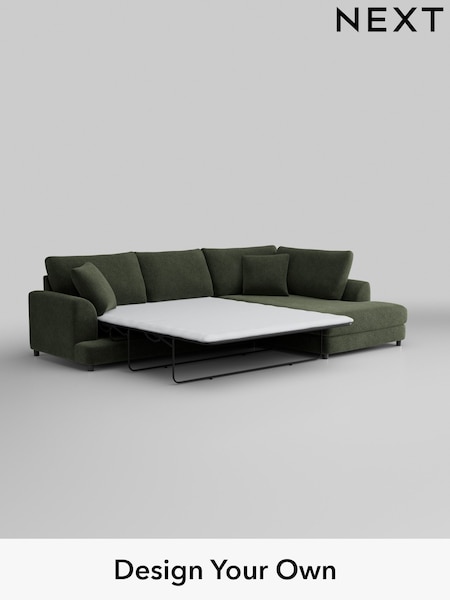 Boucle Chenille/Dark Moss Green Parker (H34278) | £2,525
