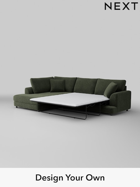 Boucle Chenille/Dark Moss Green Parker (H34278) | £2,525