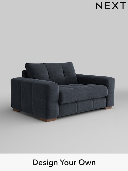 Boucle Chenille/Dark Slate Blue Brooke Deep Sit (H34280) | £1,525