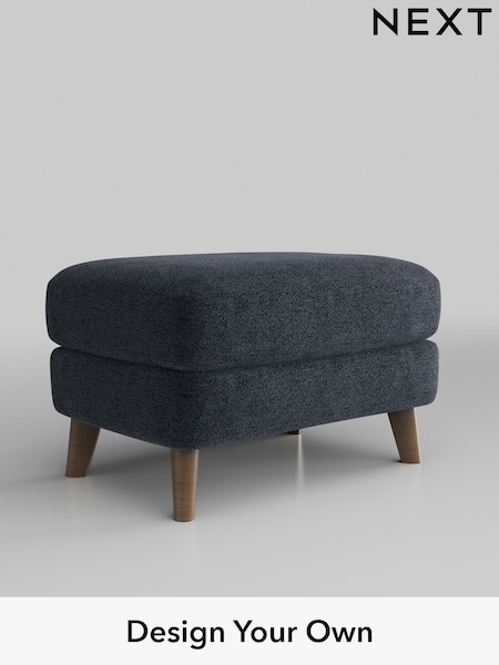 Boucle Chenille/Dark Slate Blue Conway Relaxed Sit (H34282) | £425