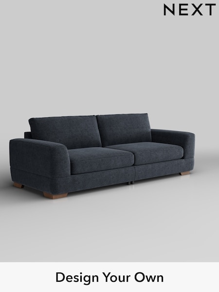 Boucle Chenille/Dark Slate Blue Clayton (H34283) | £1,425