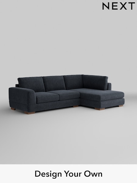 Boucle Chenille/Dark Slate Blue Clayton (H34283) | £1,825