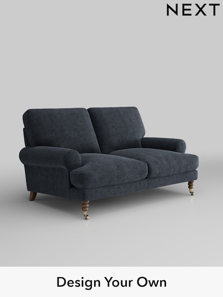 Boucle Chenille/Dark Slate Blue Erin Deep Relaxed Sit (H34284) | £1,175