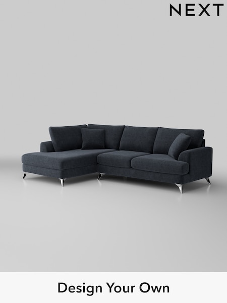Boucle Chenille/Dark Slate Blue Parker (H34290) | £2,250