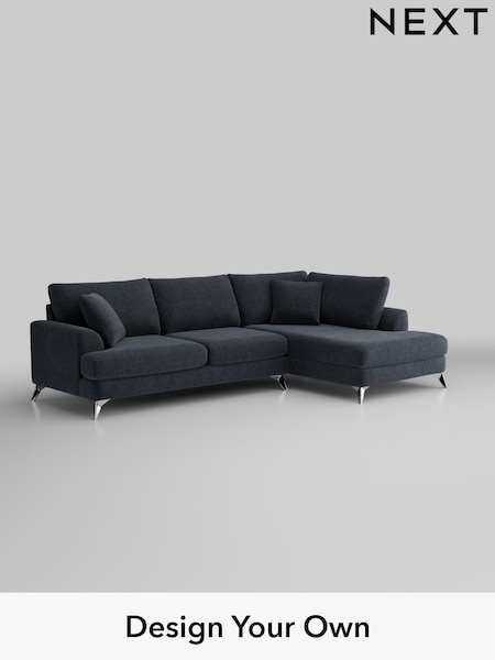 Boucle Chenille/Dark Slate Blue Parker (H34290) | £2,350