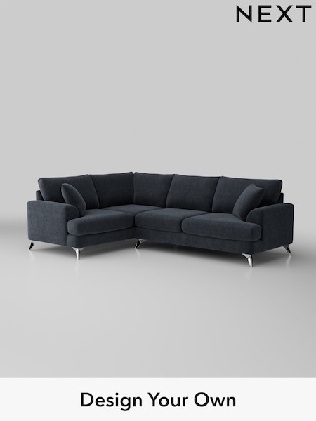 Boucle Chenille/Dark Slate Blue Parker (H34290) | £2,325
