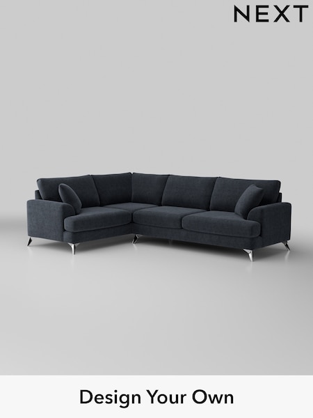 Boucle Chenille/Dark Slate Blue Parker (H34290) | £2,425