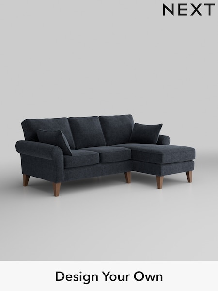 Boucle Chenille/Dark Slate Blue Mallory (H34292) | £1,475