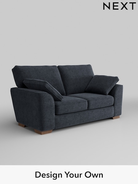 Boucle Chenille/Dark Slate Blue Stamford (H34293) | £1,150