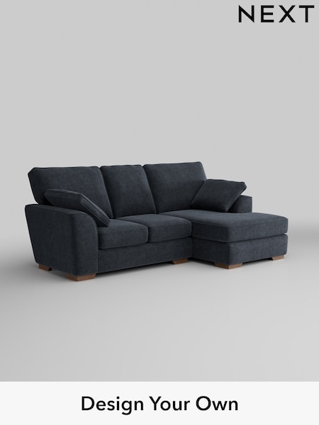 Boucle Chenille/Dark Slate Blue Stamford (H34293) | £1,699