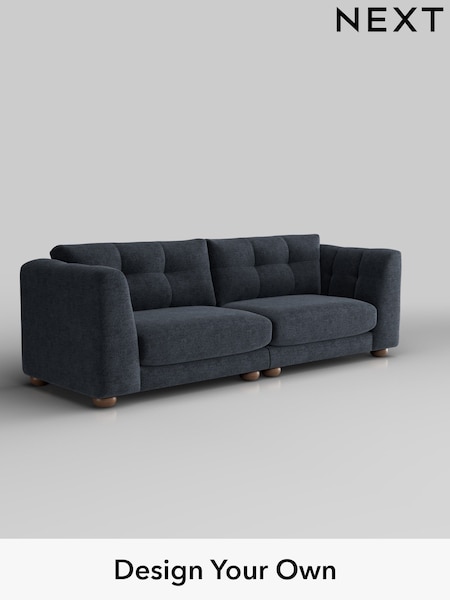 Boucle Chenille/Dark Slate Blue Jasmine (H34296) | £1,575